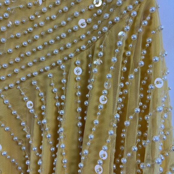 Mac Duggal One Shoulder Asymmetrical Hem Dress - Picture 2 of 4